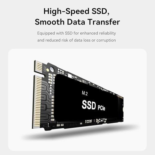 Beelink ME Mini PC, Intel N150 Processor, 12GB LPDDR5, Dual |5G LAN, 64GB eMMC + 2TB SSD, Ideal for Cloud Computing and